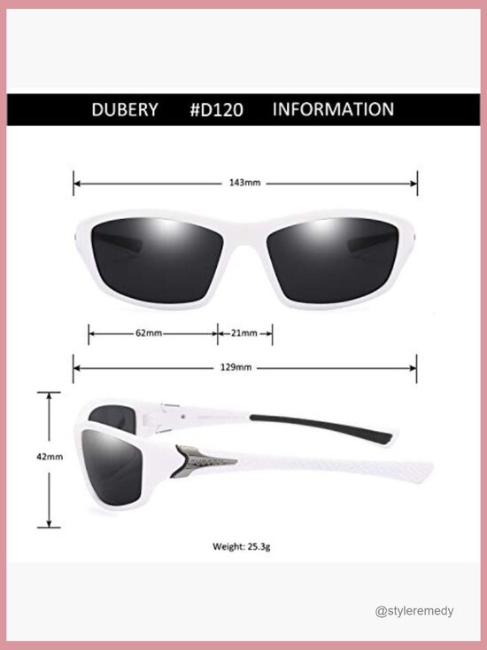 Polarized Square Sunglasses for Driving Cycling Fishing main image 5